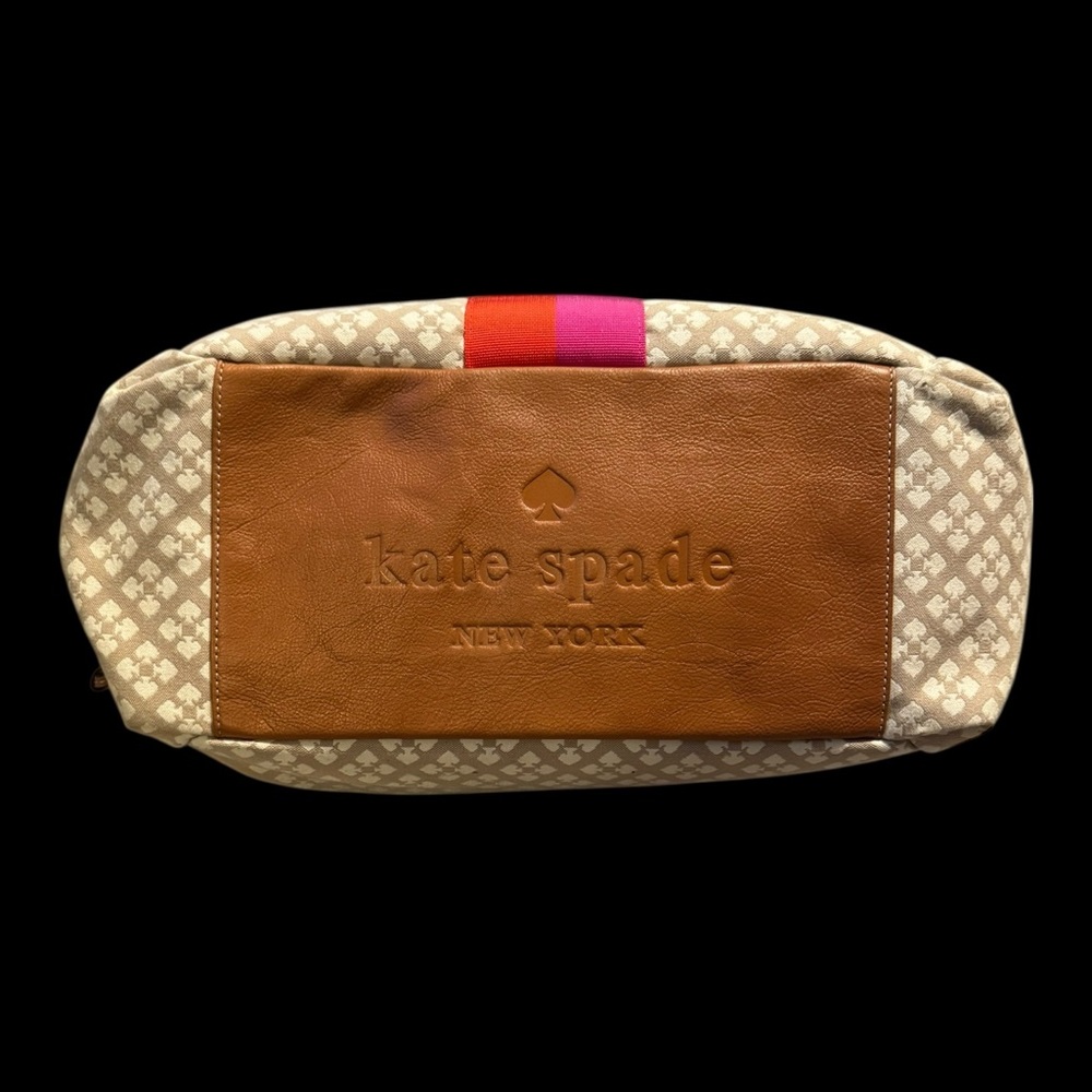 Kate Spade Classic Stevie Baby Bag in Stucco Jacquard Fabric - Picture 7 of 8